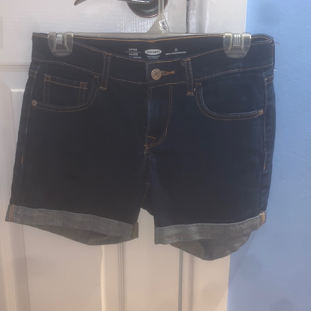 Old navy shorts dark washed